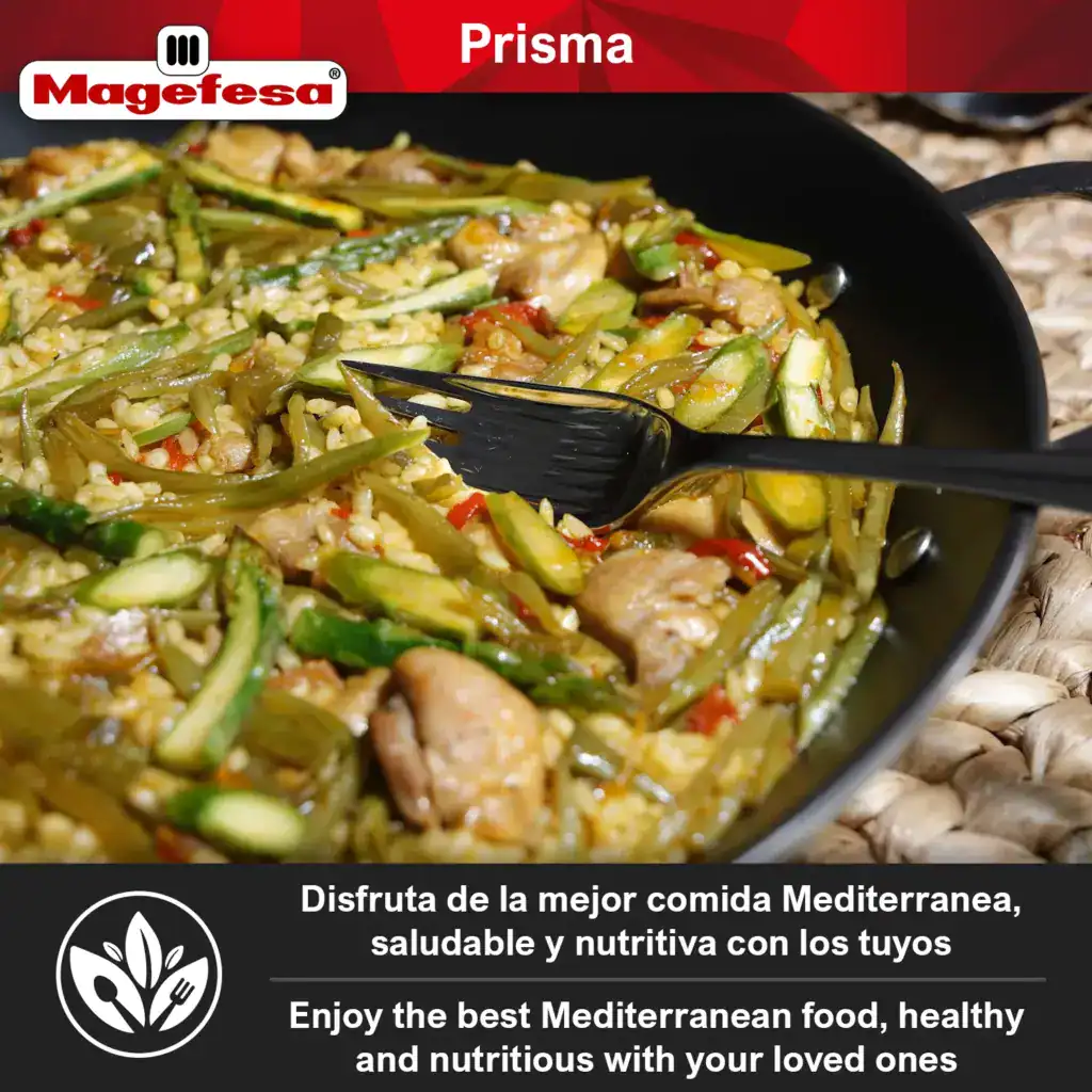 Mediterranean Food - Magefesa Prisma Paella Pan
