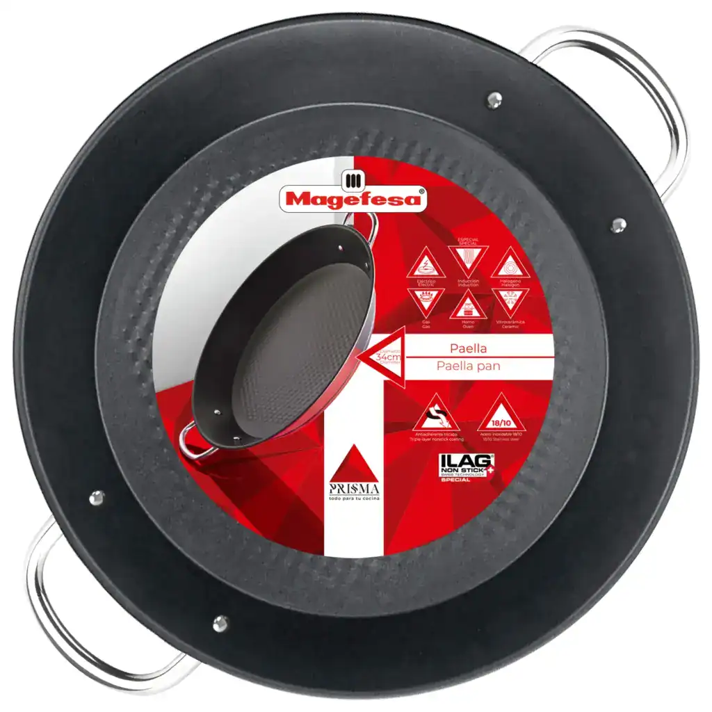 Magefesa Prisma Paella Pan 13.5" - Magefesa Usa