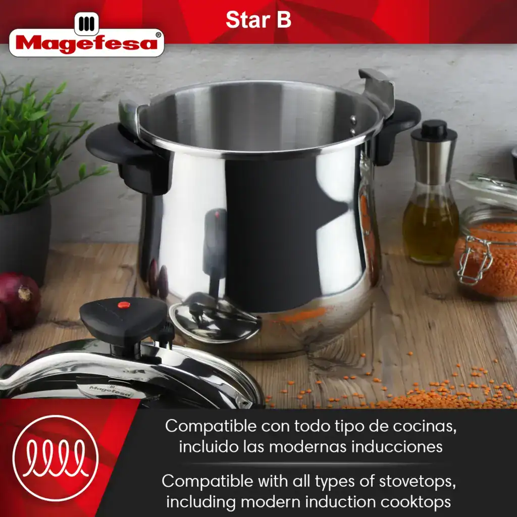 Induction Compatible - Magefesa Star Belly