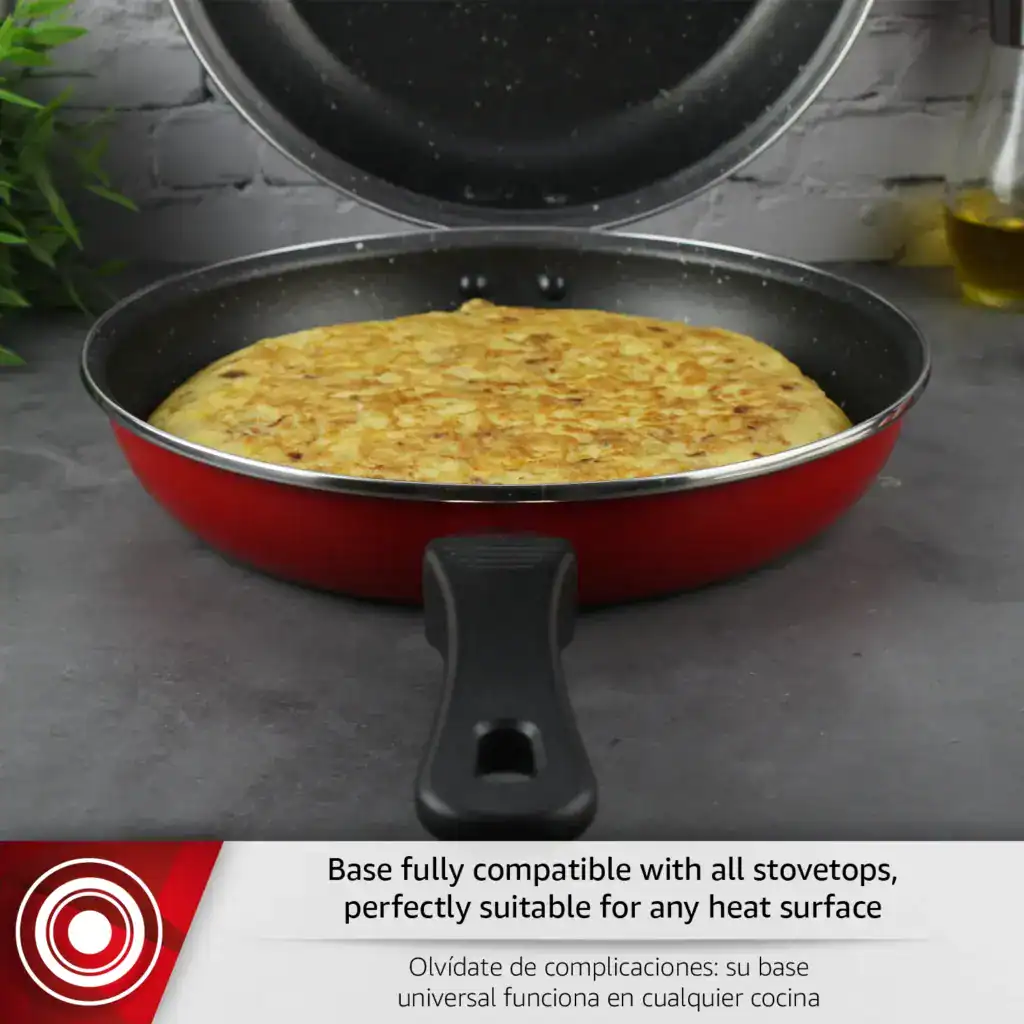 MAGEFESA+FRITTATA+CORAL+ACERO+VITRIFICADO+ROJO 4