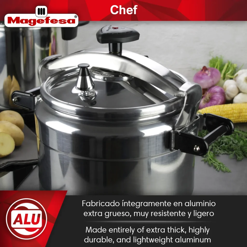 Made of extra thick, durable, lightweight aluminum for long-lasting use.