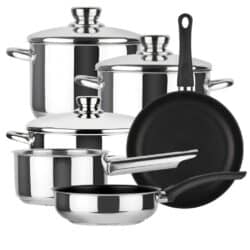 Magefesa Family 9 Pieces Cookware Set