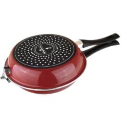 Magefesa Due Double sided Frittata Pan Skillet 9" - Red