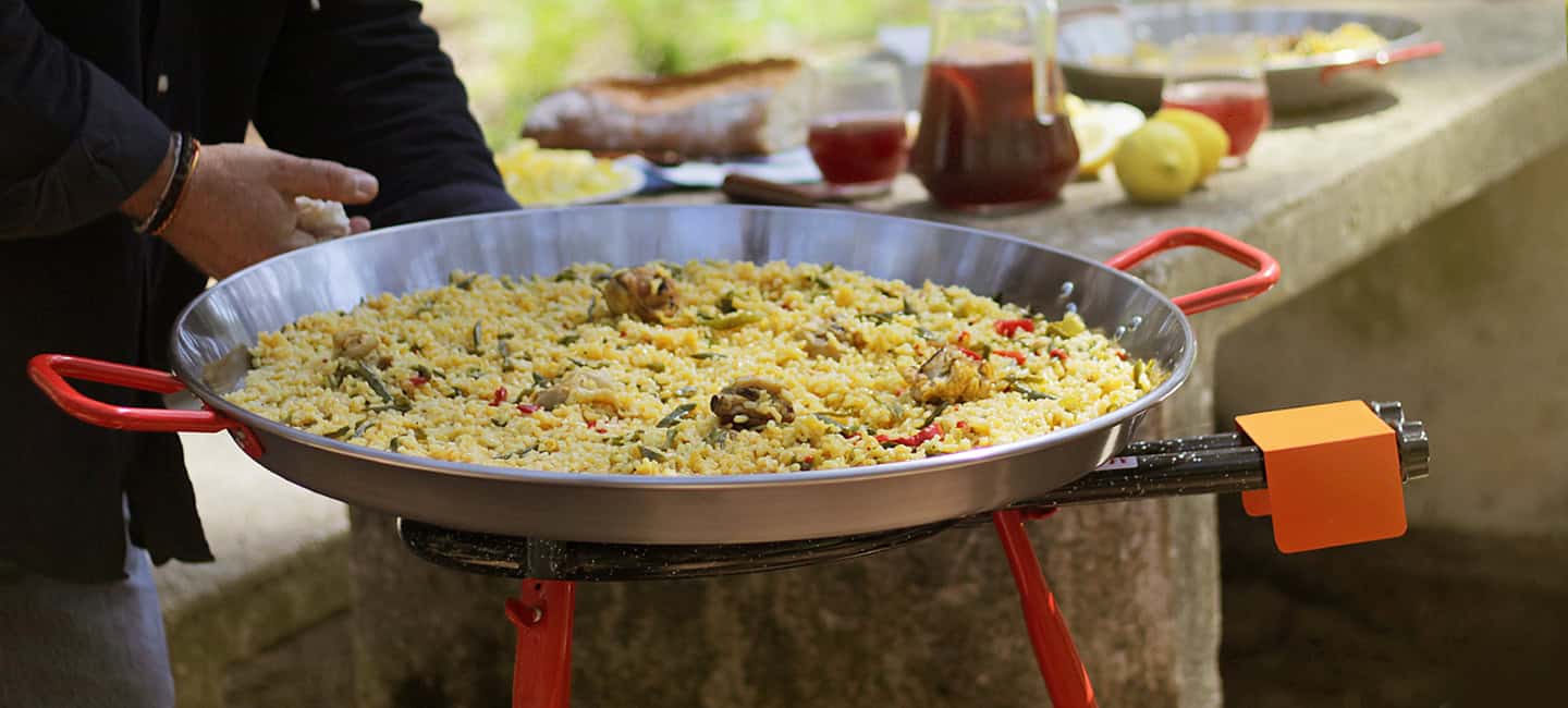 Magefesa Paella pan set