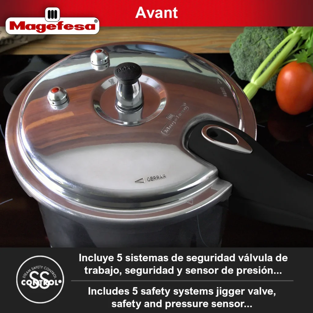Pressure cooker made of hard aluminum
