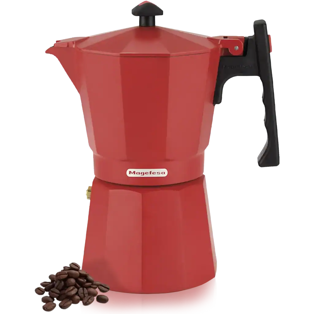 Magefesa Colombia Red Coffee Maker, 6 cups