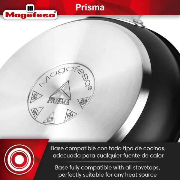 Prisma Skillet Set 18/10 Stainless Steel - Image 6