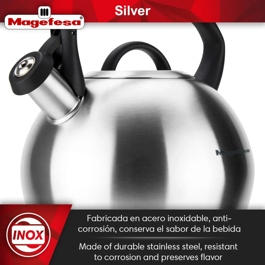 Stainless Steel - Magefesa Silver