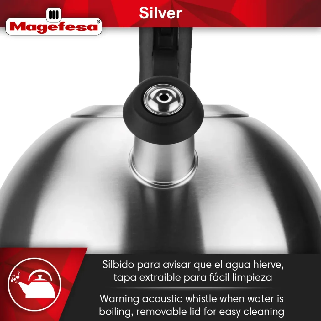 Whistling Te Kettle - Magefesa Silver