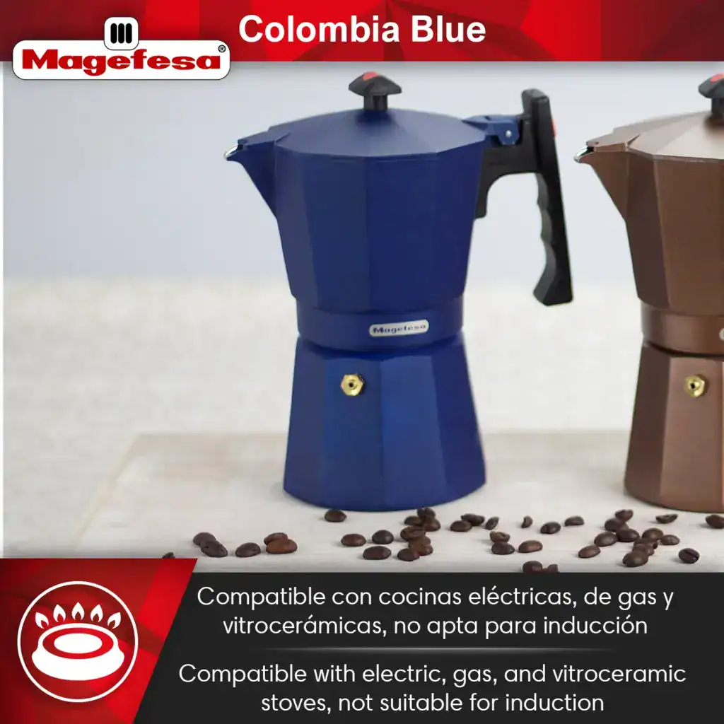 Compatible with electric, gas, and vitroceramic stoves, not suitable for induction