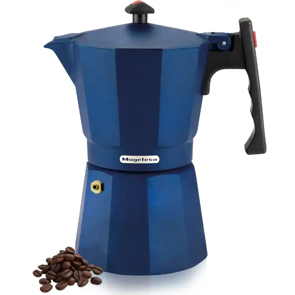 Magefesa Colombia Blue Coffee Maker, 6 cups