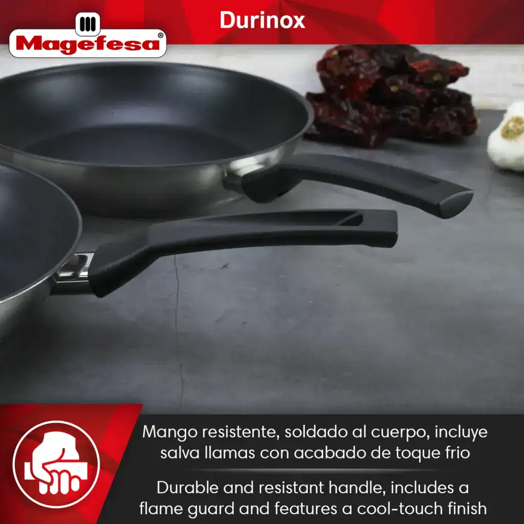 Resistant handle - Magefesa Durinox