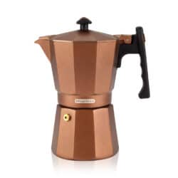 Magefesa Jamaica Brown Espresso Moka Pot, Italian Coffee Maker - 6 Cups