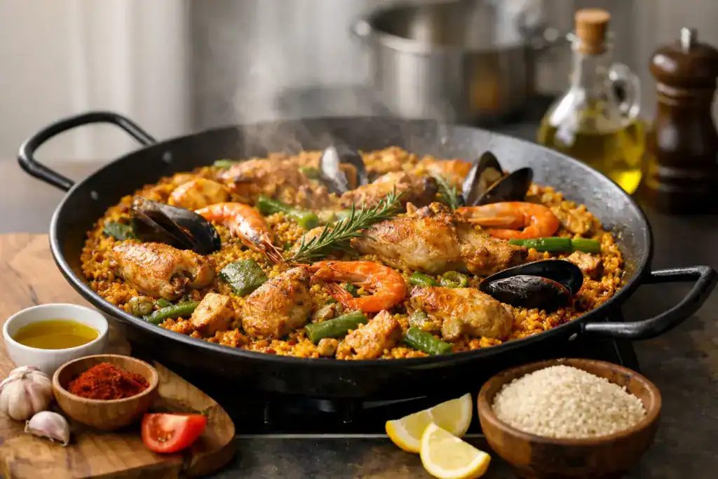 How to Cook Valencian Paella at Home