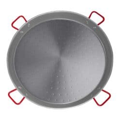 Carbon Steel 32 Inch Paella Pan Ideal For Outdoor Cooking And Traditional Valencian Paella